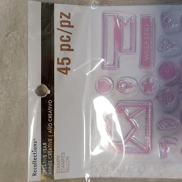 Creative Year Clear Stamps Alphabets by Recollections, - Picture 3 of 3